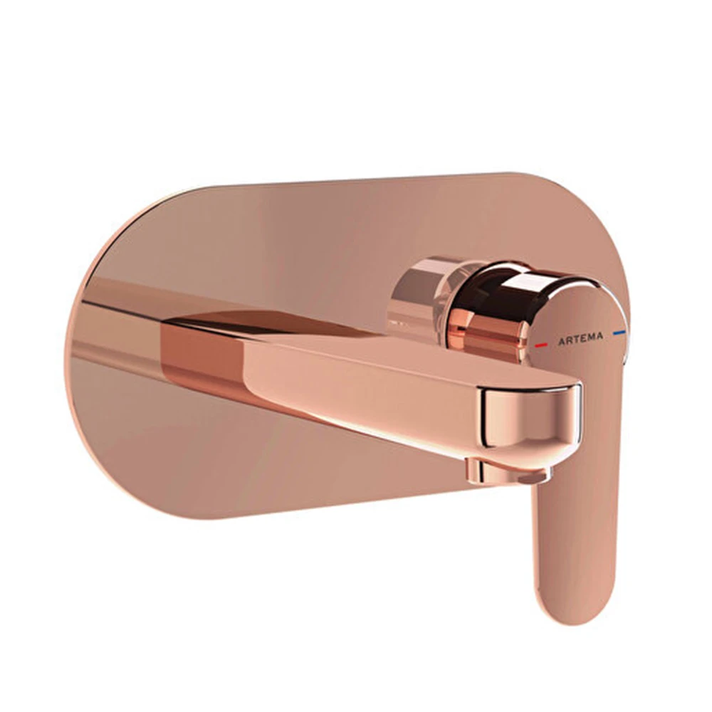 Vitra Root Round Soft Bakır Ankastre Lavabo Bataryası A4272129