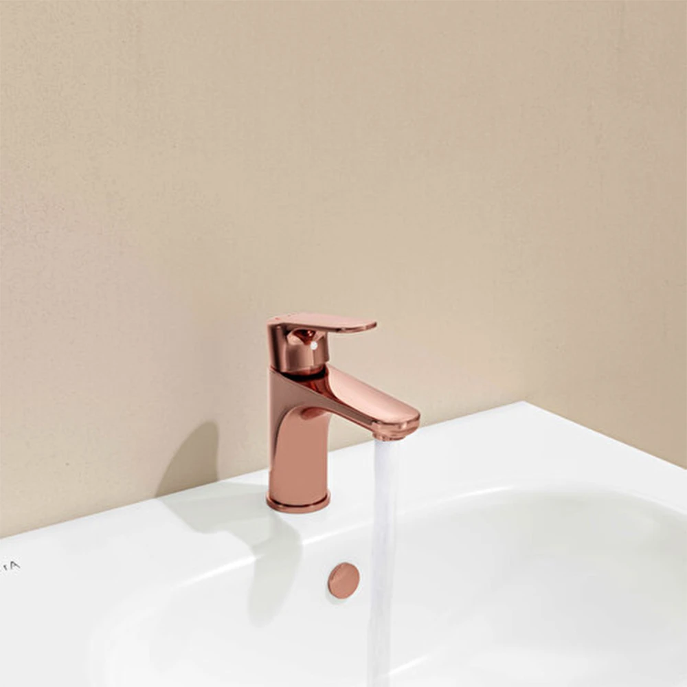 Vitra Root Round Soft Bakır Lavabo Bataryası A4270529 2