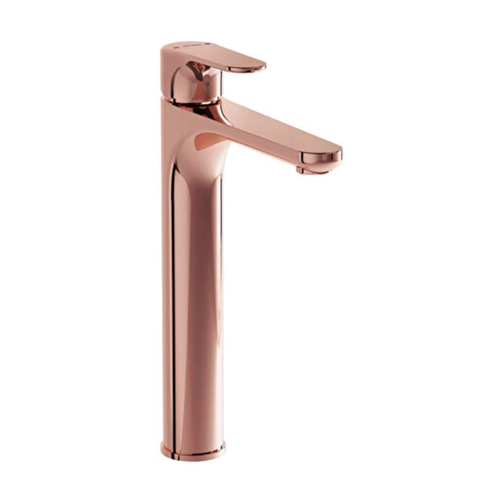 Vitra Root Round Soft Bakır Yüksek Lavabo Bataryası A4270729