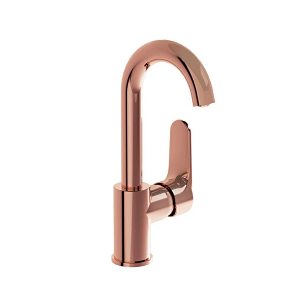 Vitra Root Round Döner Borulu Soft Bakır Lavabo Bataryası A4275429