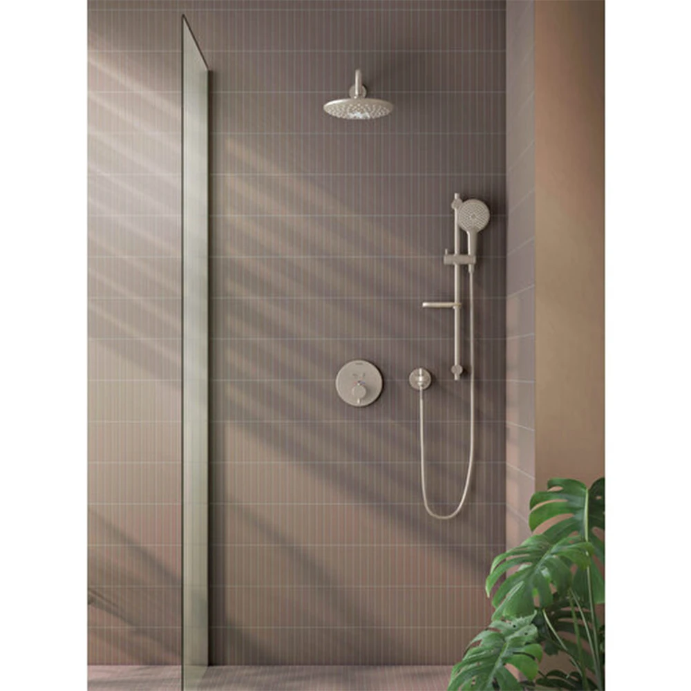 Vitra Root Round El Duşlu Fırçalanmış Nikel Çıkış Ucu A4312634 2