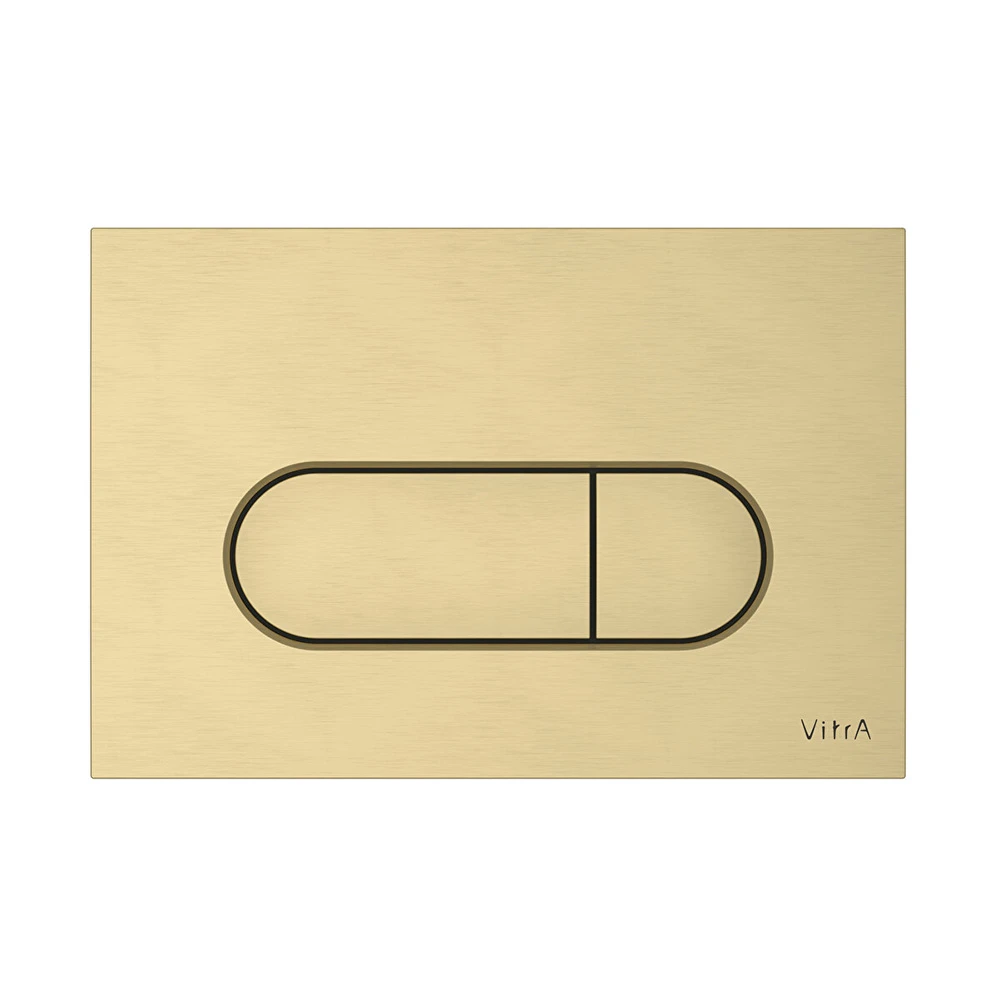 Vitra Root Round Fırçalanmış Altın Kumanda Paneli 740-2225