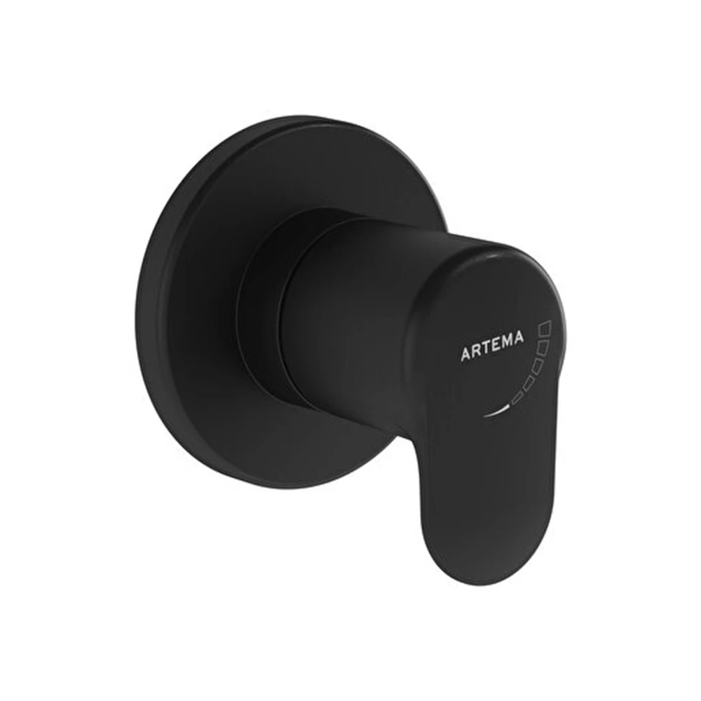 Vitra Root Round Mat Siyah Ankastre Stop Valf A4273036