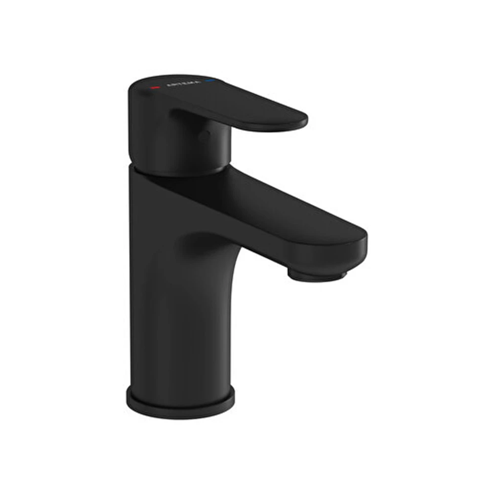 Vitra Root Round Mat Siyah Lavabo Bataryası A4270536