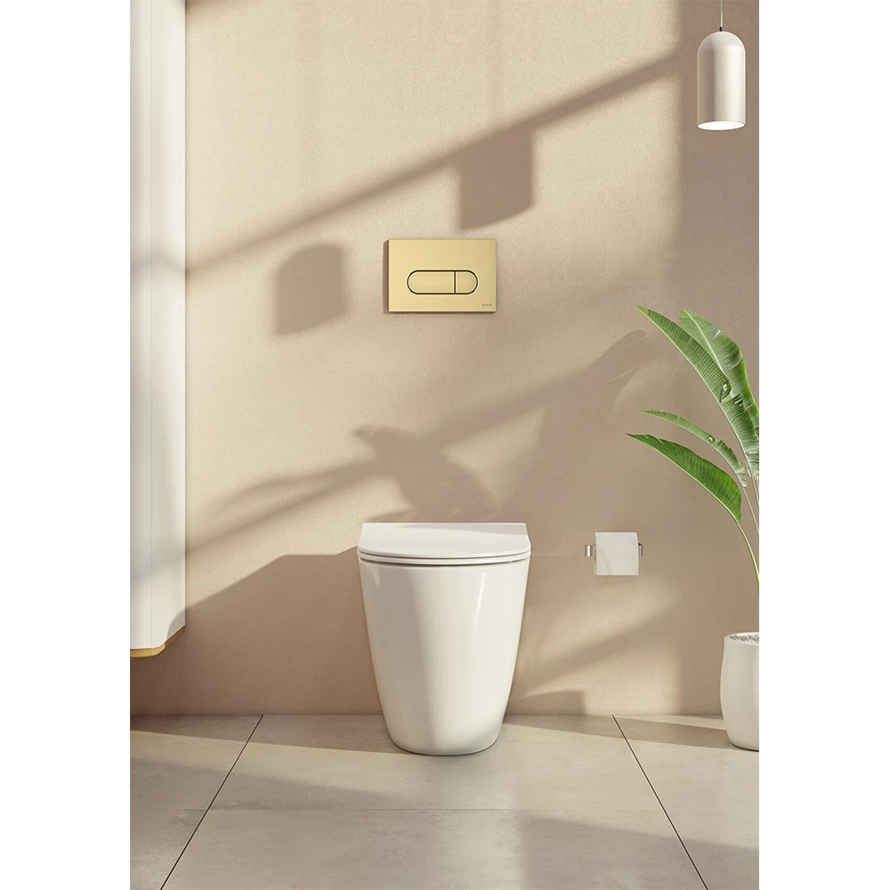 Vitra Root Round Soft Altın Kumanda Paneli 740-2224 2