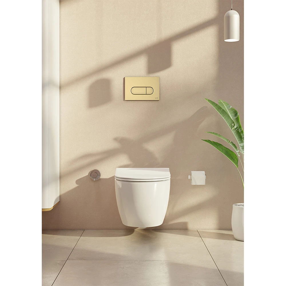 Vitra Root Round Soft Altın Kumanda Paneli 740-2224 3