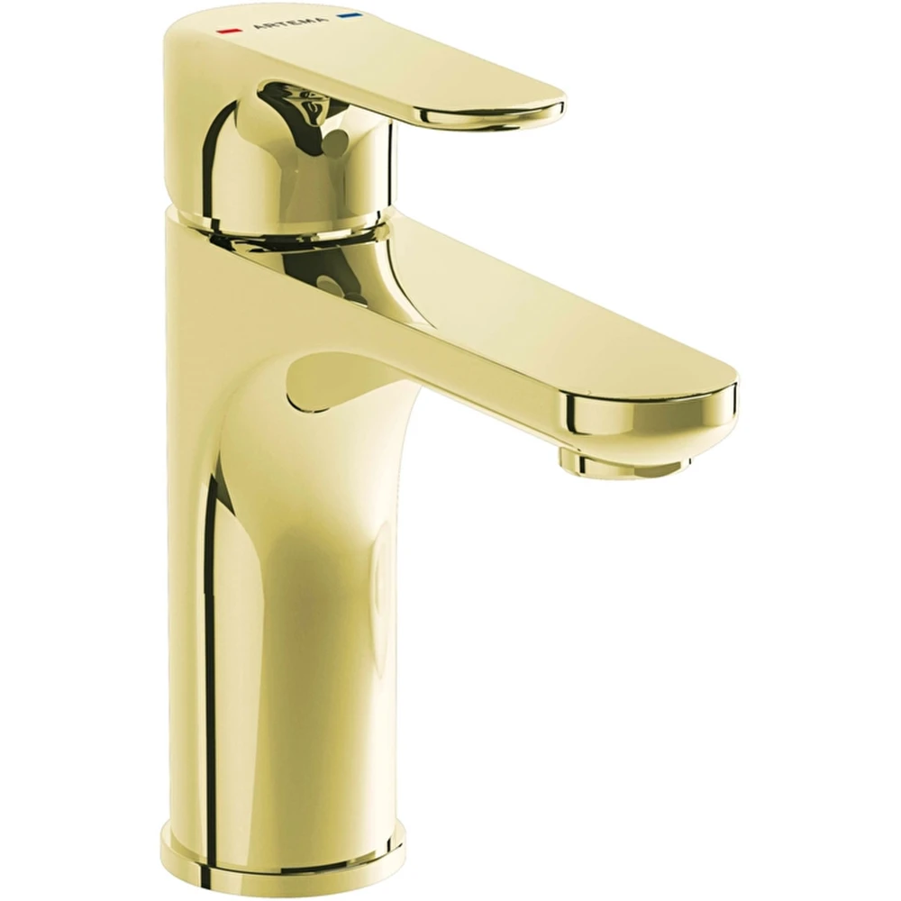 Vitra Root Round Soft Altın Yüksek Lavabo Bataryası - A4270674