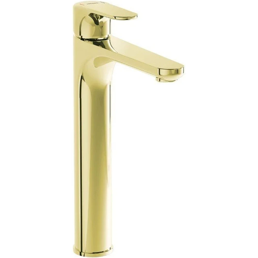 Vitra Root Round Soft Altın Yüksek Lavabo Bataryası - A4270774