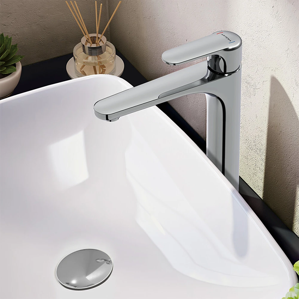 Vitra Root Round Yüksek Lavabo Bataryası A42707 2