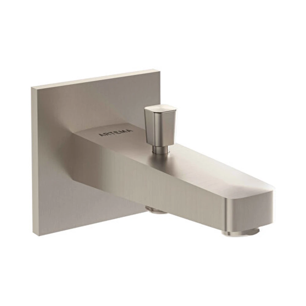 Vitra Root Square El Duşlu Fırçalanmış Nikel Çıkış Ucu A4313134