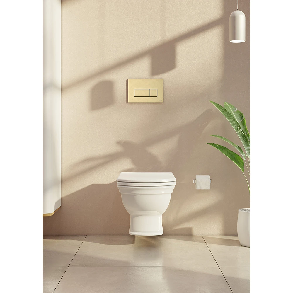 Vitra Root Square Soft Altın Kumanda Paneli 740-2324 3