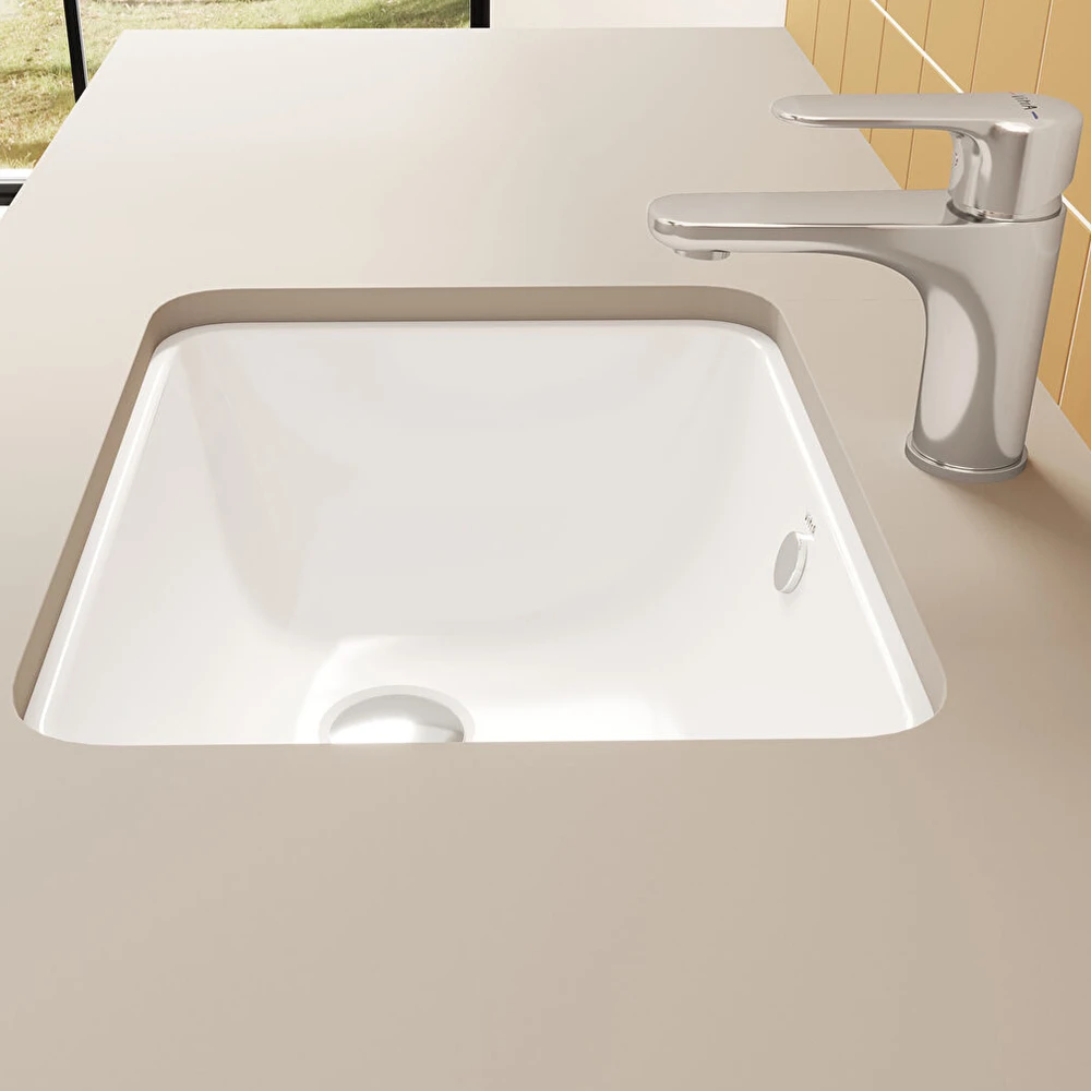 Vitra S20 45x37 Cm Dikdörtgen Tezgahaltı Lavabo 5473B003-0618 2