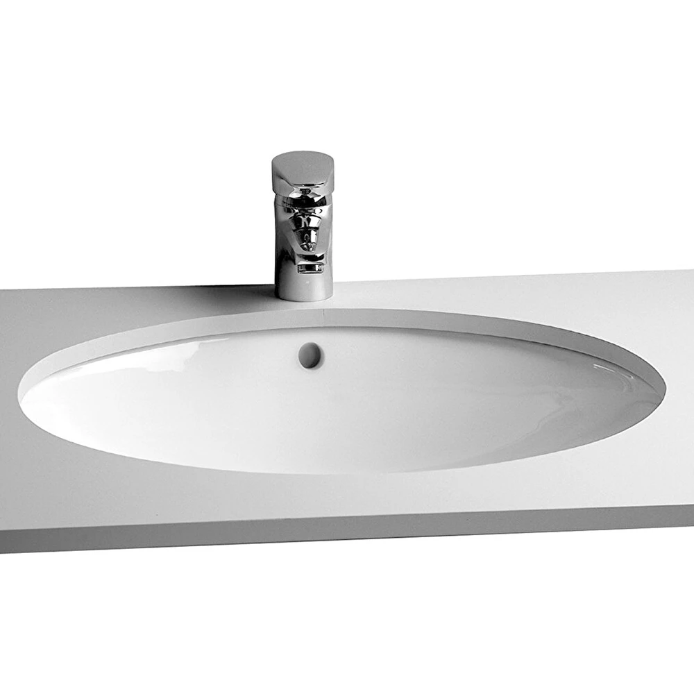 Vitra S20 60x45 Cm Oval Tezgahaltı Lavabo 6069B003-0012