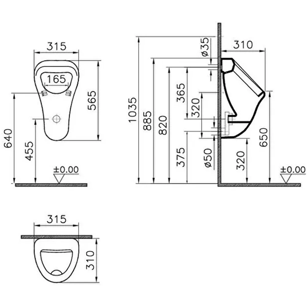 Vitra S20 Pisuvar 6201L003-0199 2