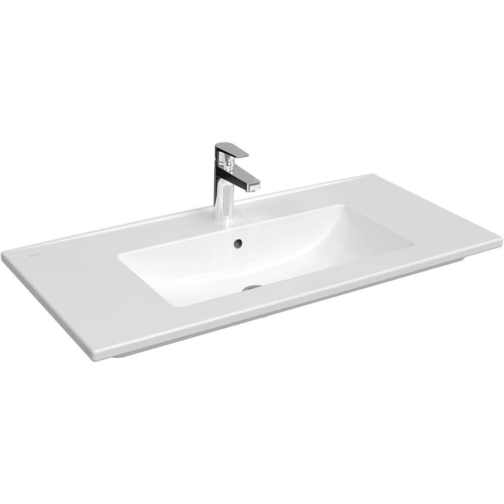 Vitra S20 Square 100x46 Cm Etajerli Lavabo - 7678B003-0001