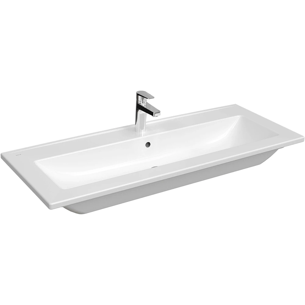 Vitra S20 Square 120x46 Cm Etajerli Lavabo - 7679B003-0001