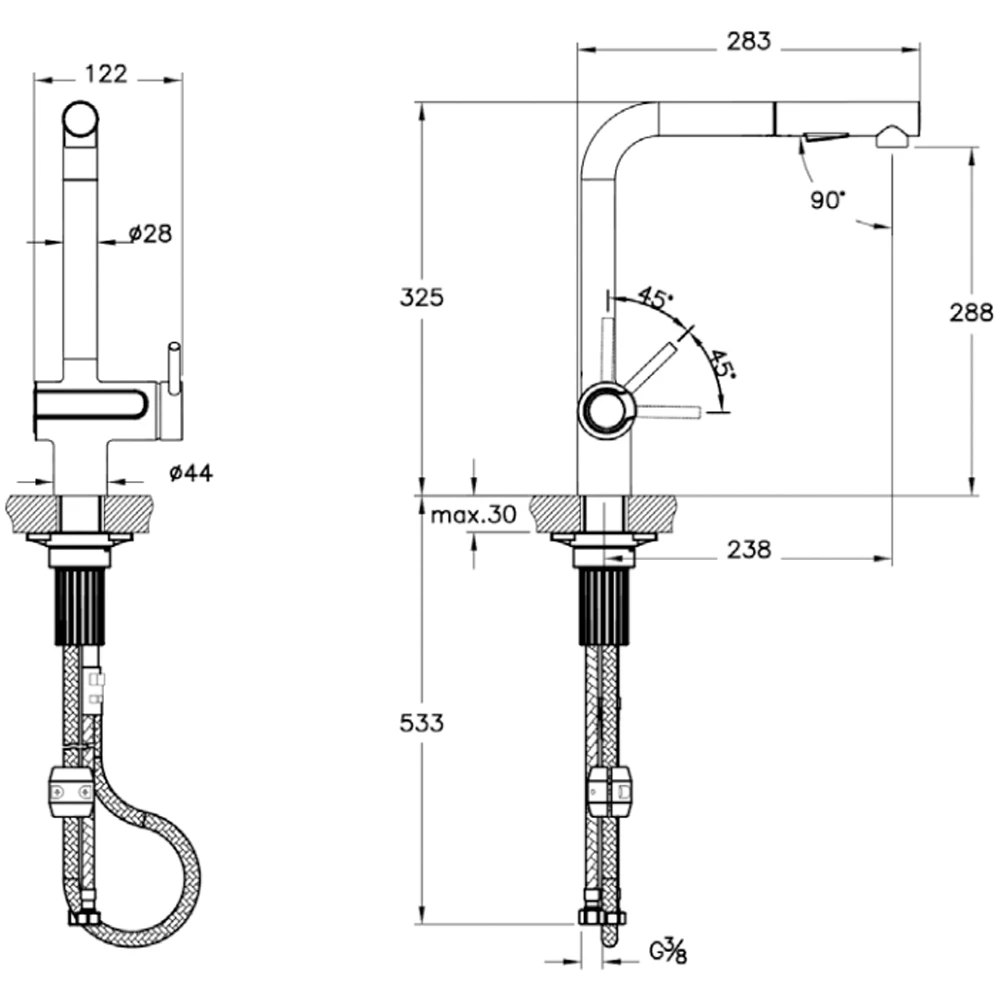 Vitra Sense Hibrit Elektrikli Eviye Bataryası - A47230 2