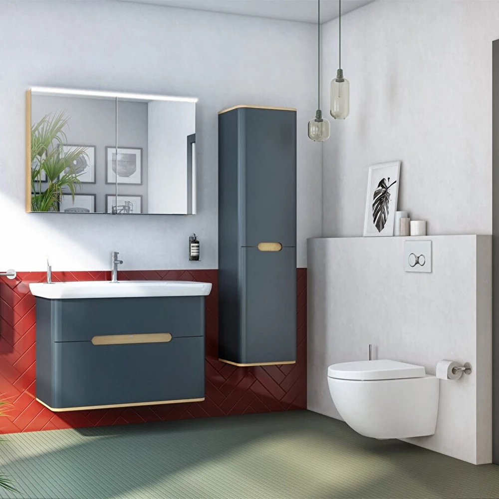 Vitra Sento 100x49 Cm Etajerli Lavabo 5948B003-0001 2