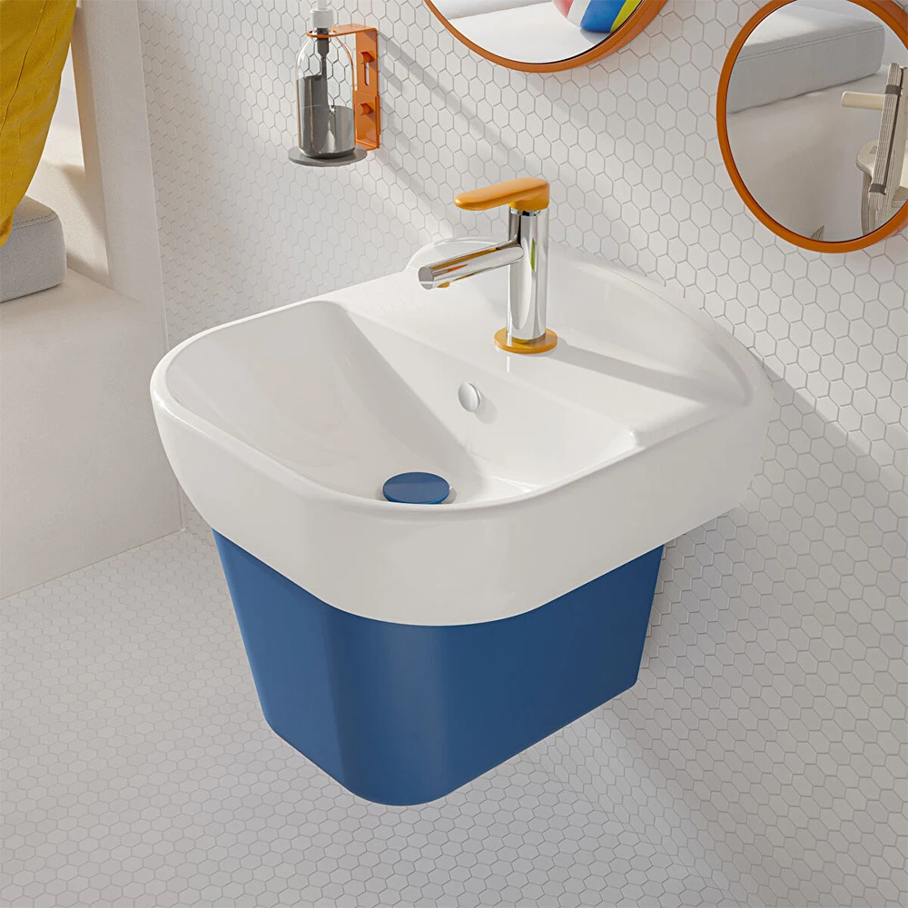 Vitra Sento Kids 45x40 Cm Lavabo 7350B003-0001 2