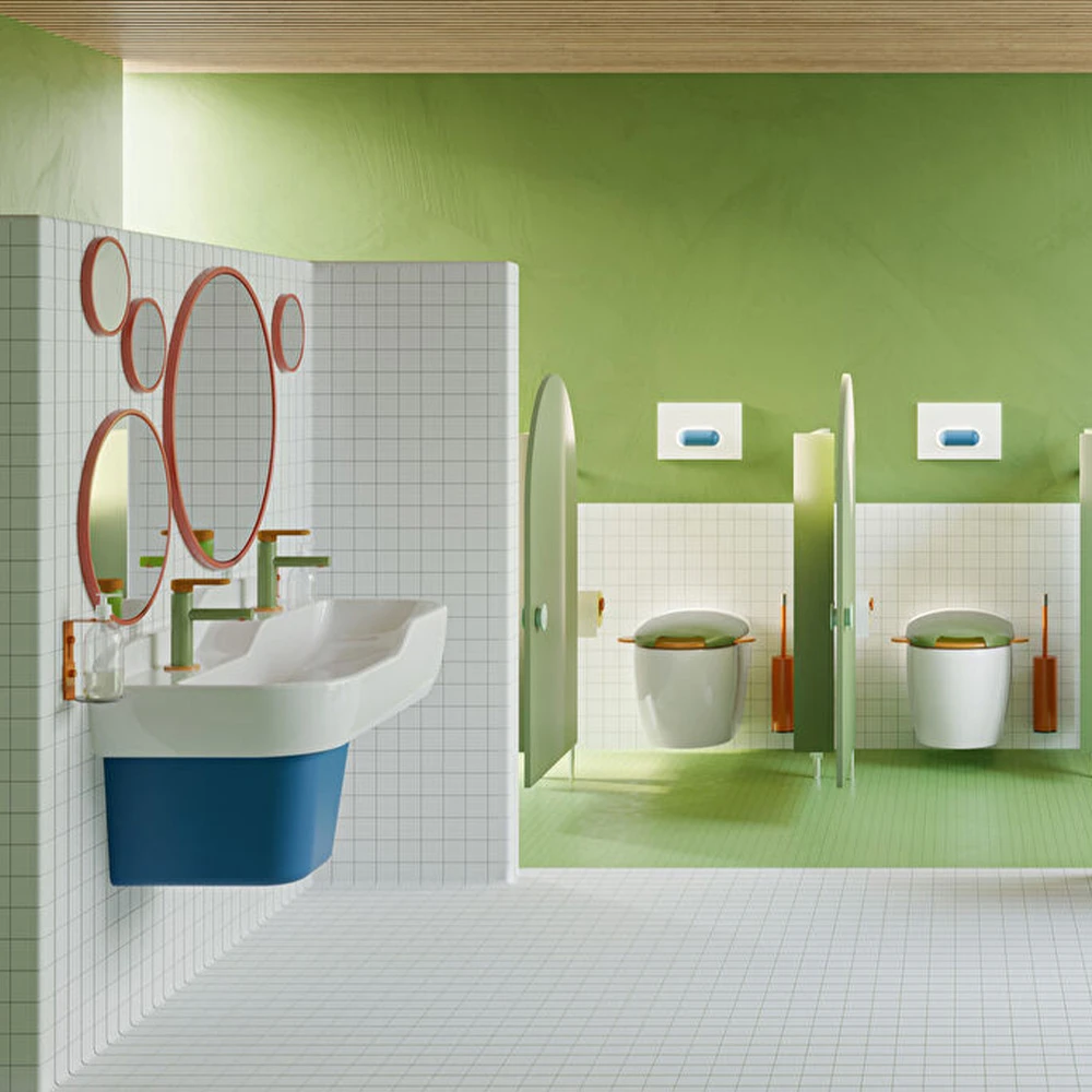 Vitra Sento Kids 85x41 Cm Lavabo 7351B003-1740 2