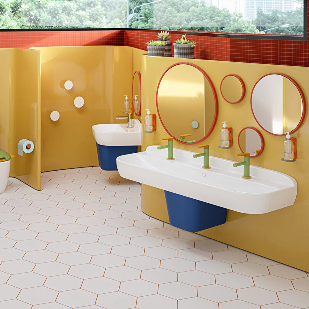 Vitra Sento Kids Mavi Yarım Ayak 7354B021-0156 3
