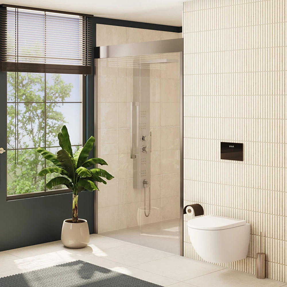 Vitra Sento Temassız Rim-ex Kanalsız Asma Klozet Takımı - 7948B403-6262 2