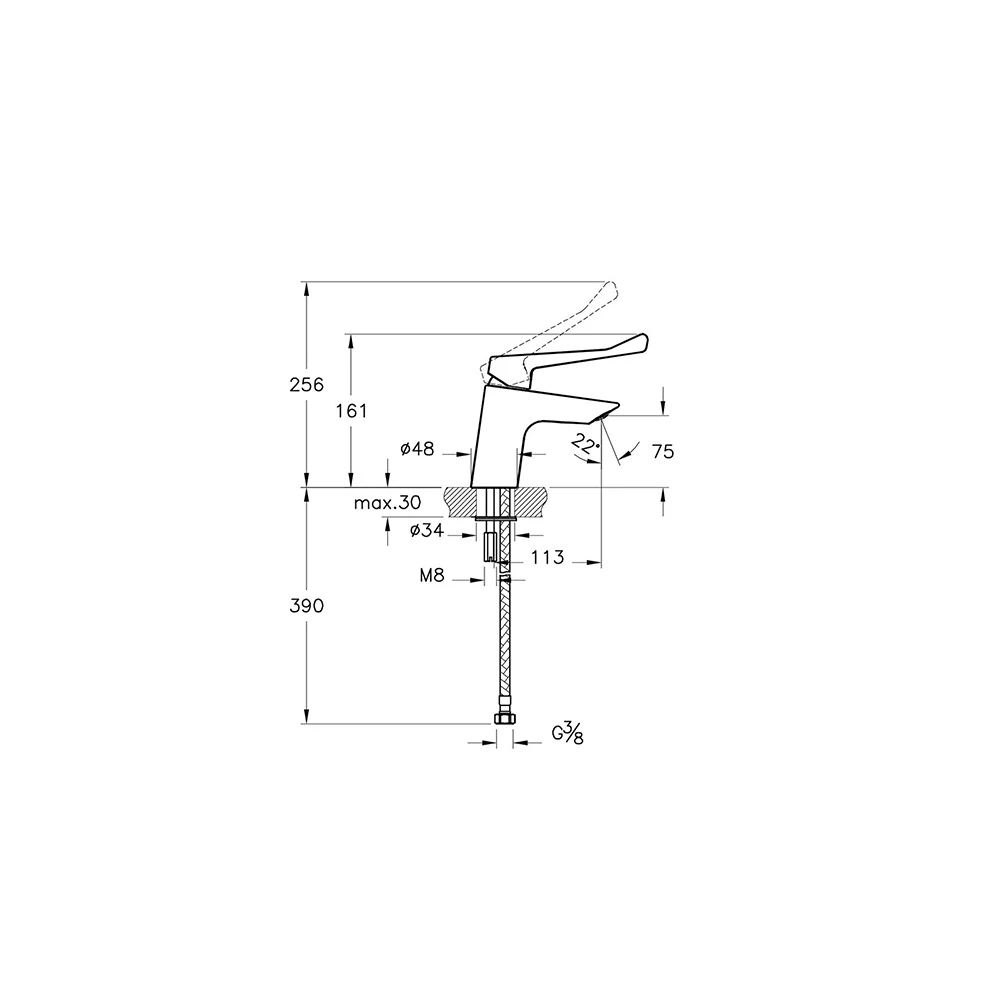 Vitra Solid S Lavabo Bataryası A42484 2