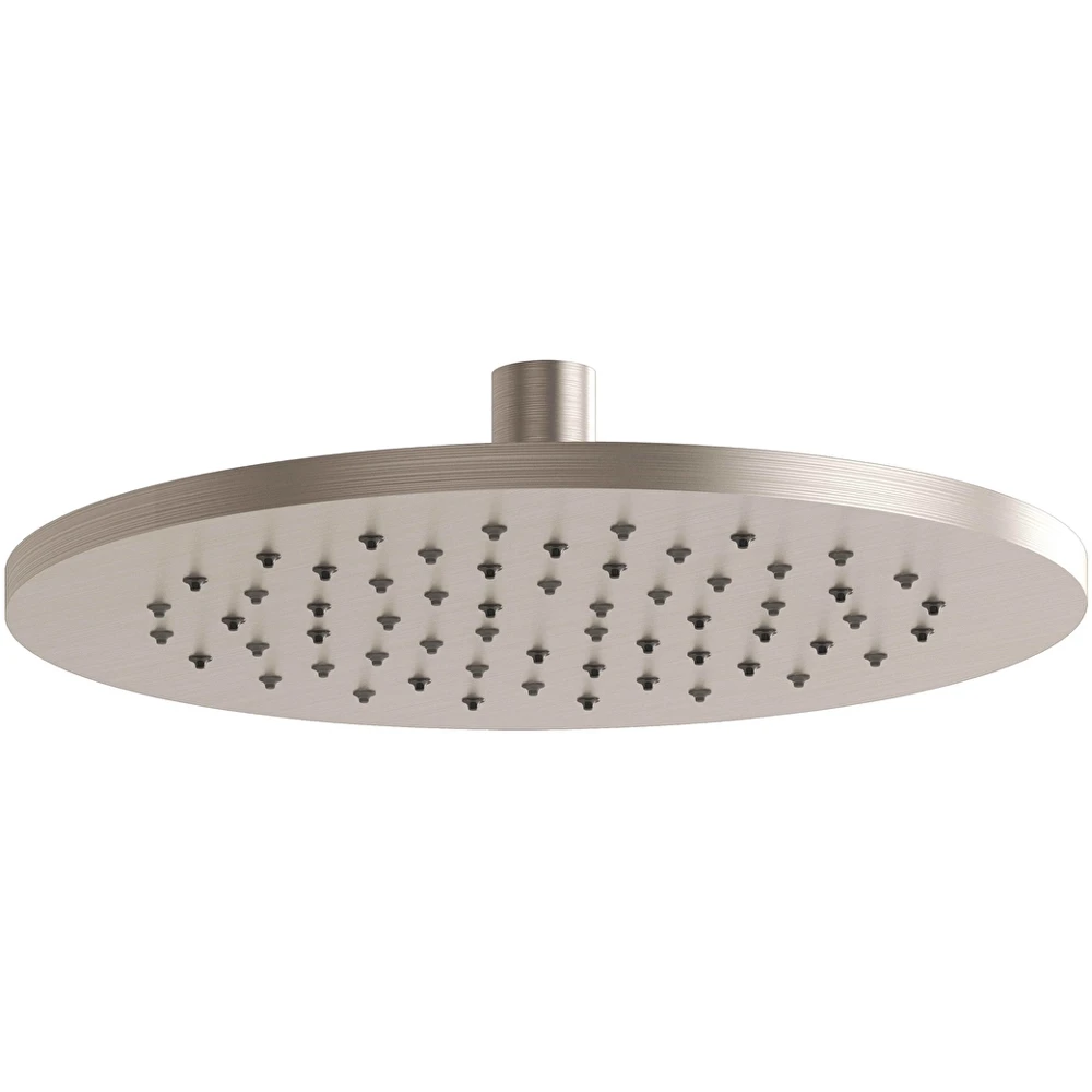 Vitra Suit 25 Cm Yuvarlak Fırçalı Nikel Duş Başlığı - A4563834