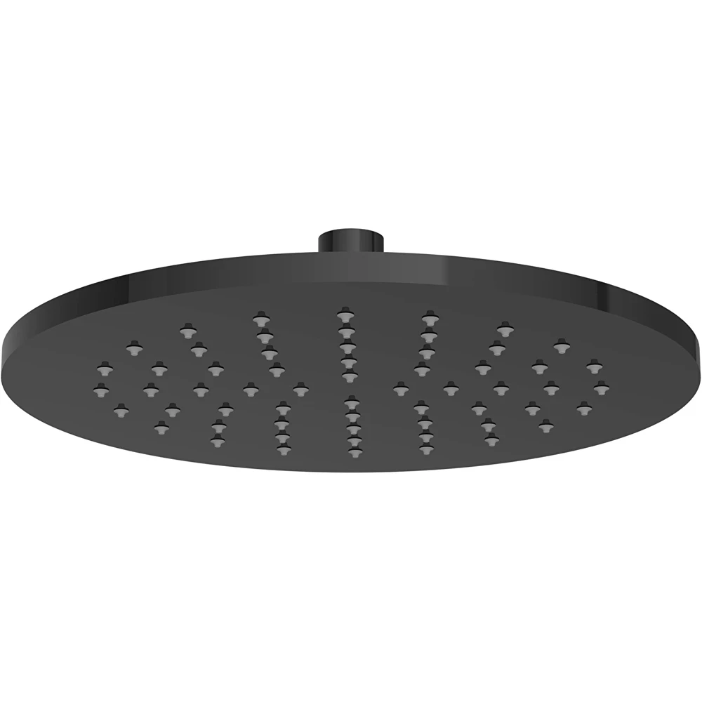 Vitra Suit 25 Cm Yuvarlak Parlak Siyah Duş Başlığı - A4563839