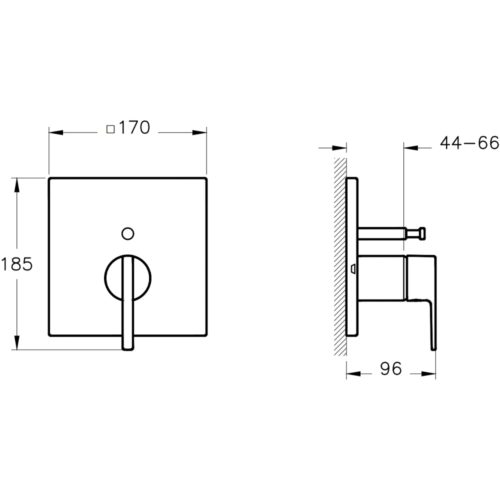 Vitra Suit Ankastre Banyo Bataryası - A42820 2