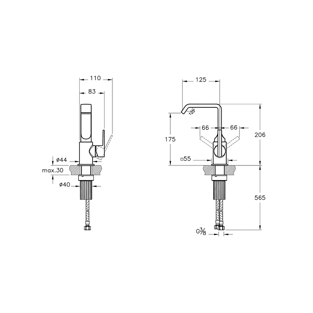 Vitra Suit Lavabo Bataryası A42616 3
