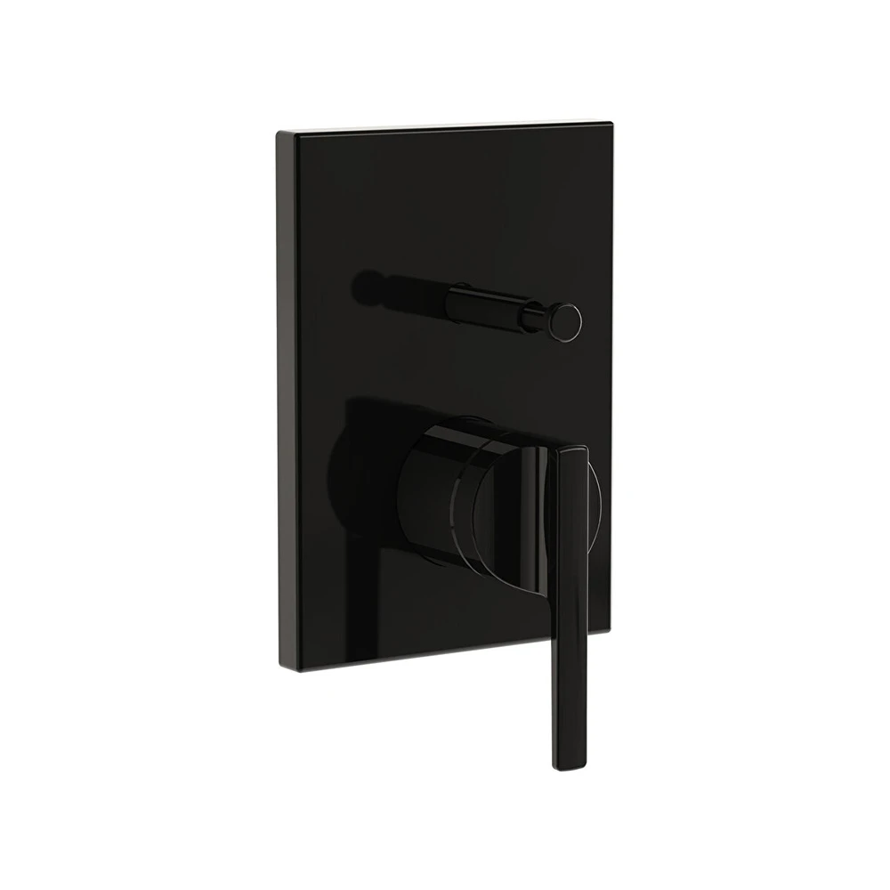 Vitra Suit Parlak Siyah Ankastre Banyo Bataryası A4283839