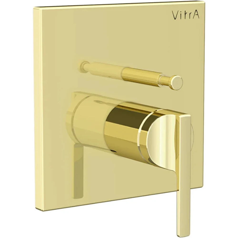 Vitra Suit Soft Altın Ankastre Mekanik Banyo Bataryası - A4282074