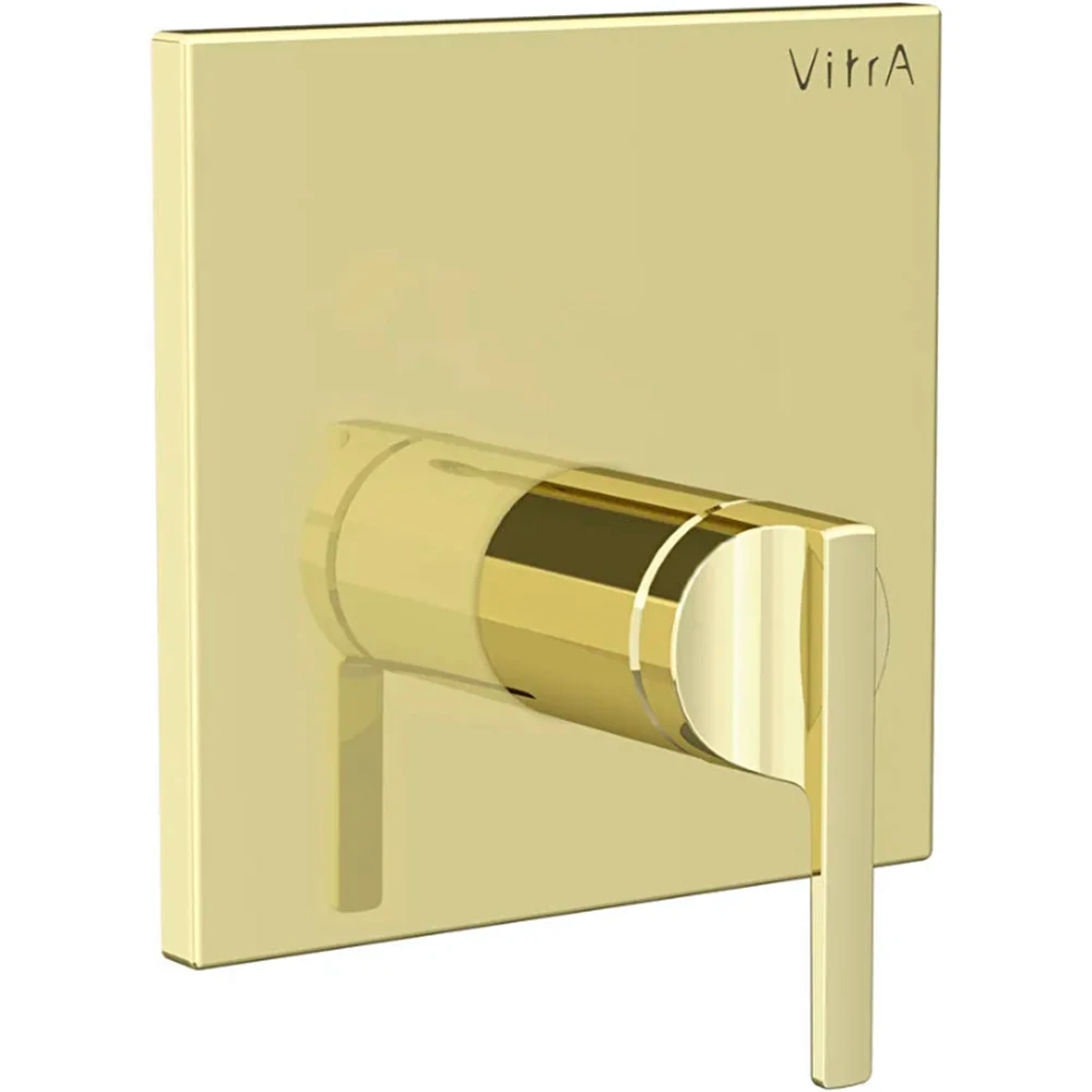 Vitra Suit Soft Altın Ankastre Mekanik Duş Bataryası - A4282174