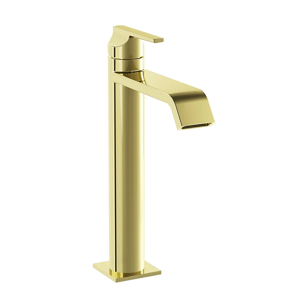 Vitra Suit Soft Altın Yüksek Lavabo Bataryası A4281474