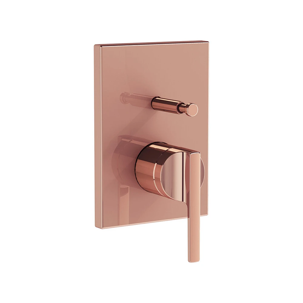 Vitra Suit Soft Bakır Ankastre Banyo Bataryası A4283829