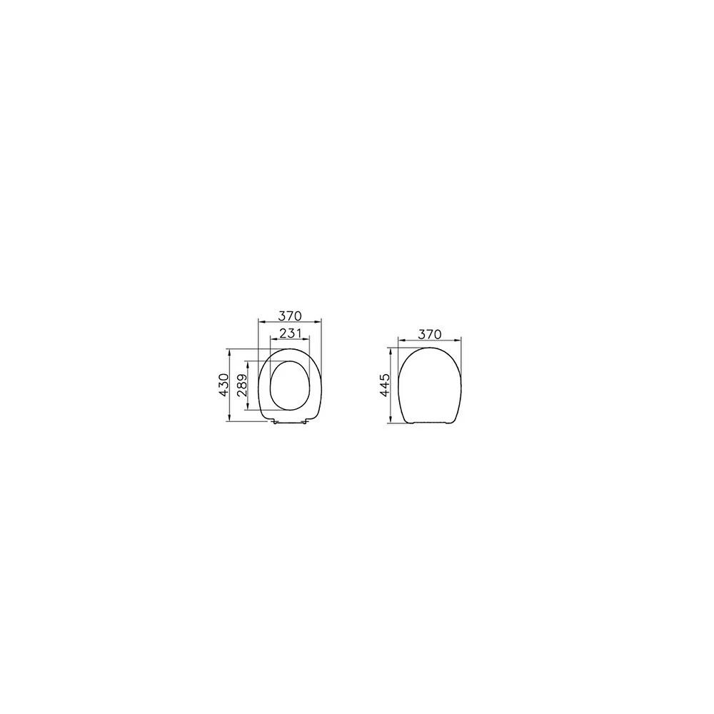 Vitra Universal Klozet Kapağı 23-003-001 2