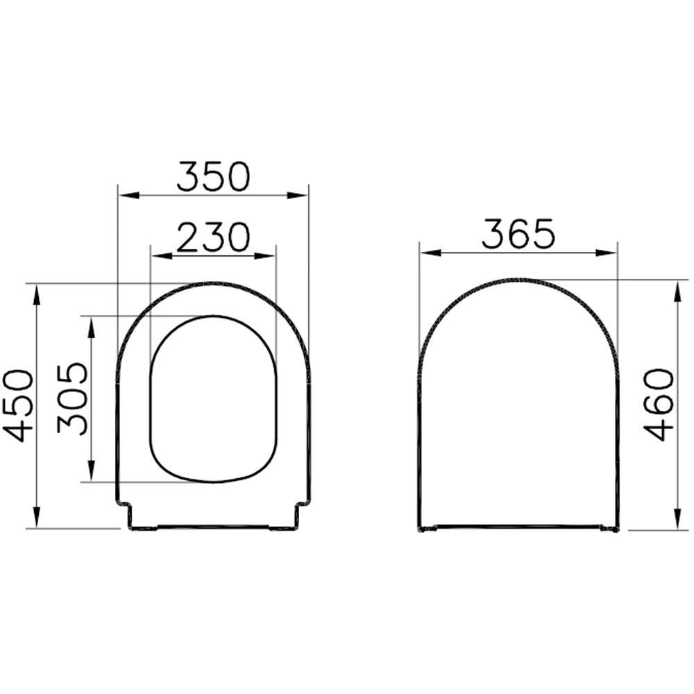Vitra Universal Özel İhtiyaç Klozet Kapağı - 85-003-321 2