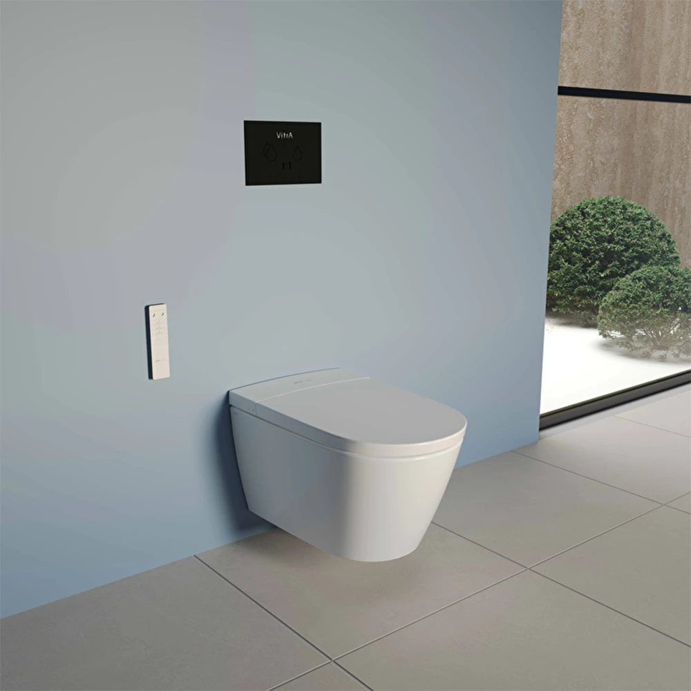 Vitra V-Care 3 Base Akıllı Asma Klozet Takımı - 7777B403-6377 2