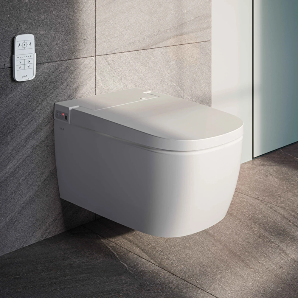 Vitra V-Care Basic Kanalsız Akıllı Asma Klozet Takımı - 5674B403-6193 2