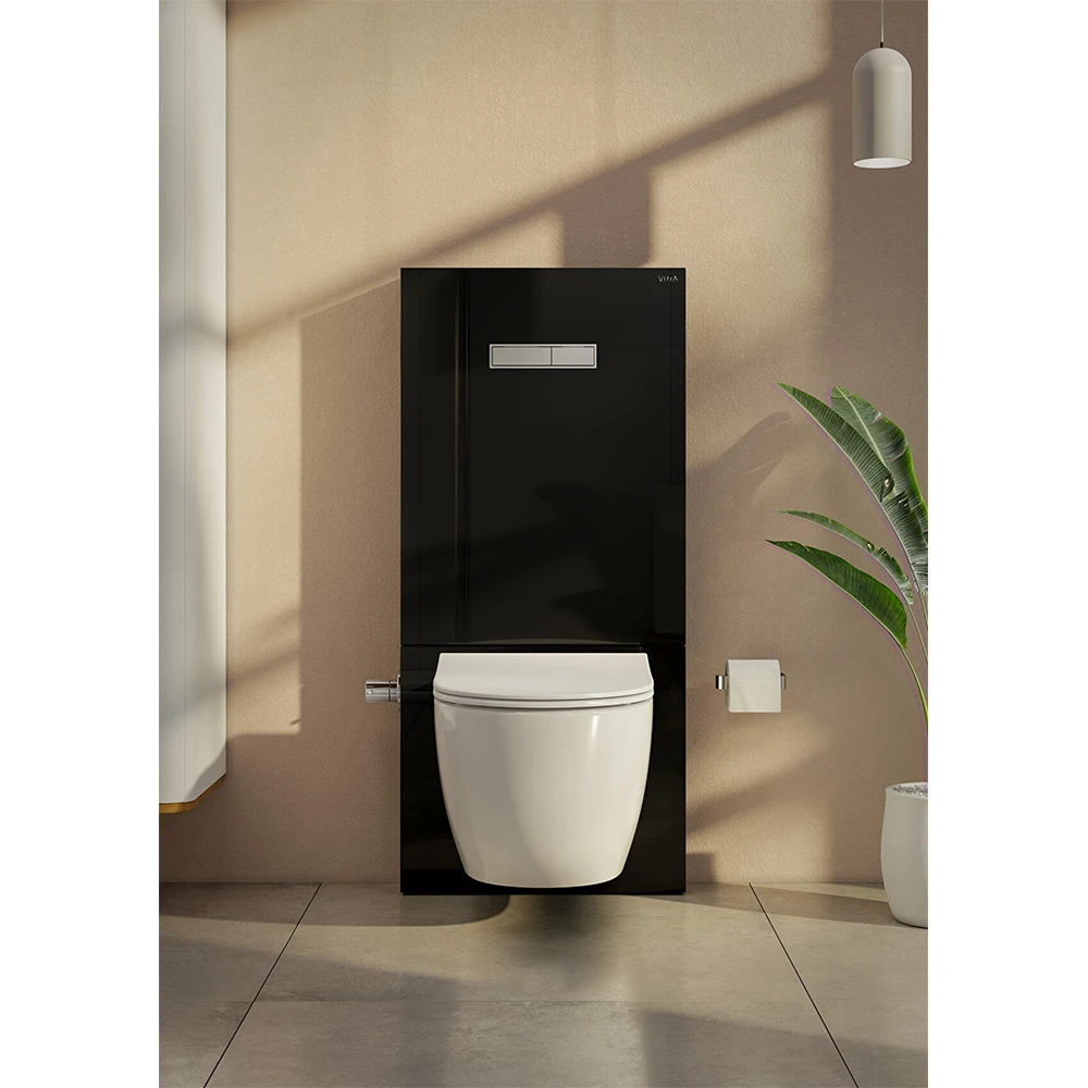 Vitra V8 3/6 L Asma Klozetler İçin Ayarlanabilir İnce Metal Ayaklı Gömme Rezervuar 768-1851-01 2