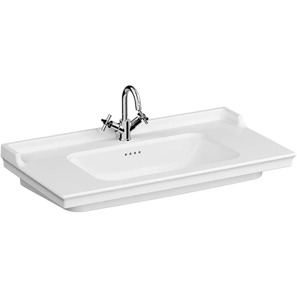 Vitra Valarte 100x53 Cm Etajerli Lavabo - 7803B403-0001