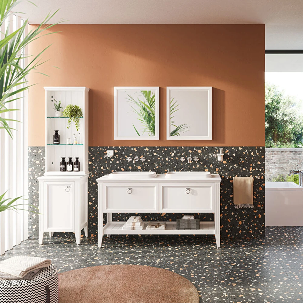 Vitra Valarte 60x37 Cm Dikdörtgen Tezgahüstü Lavabo - 7800B403-0012 2