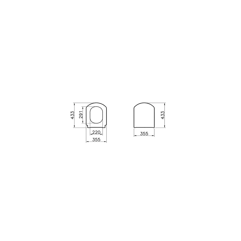 Vitra Valarte Yavaş Kapanan Klozet Kapağı 124-003R009 2