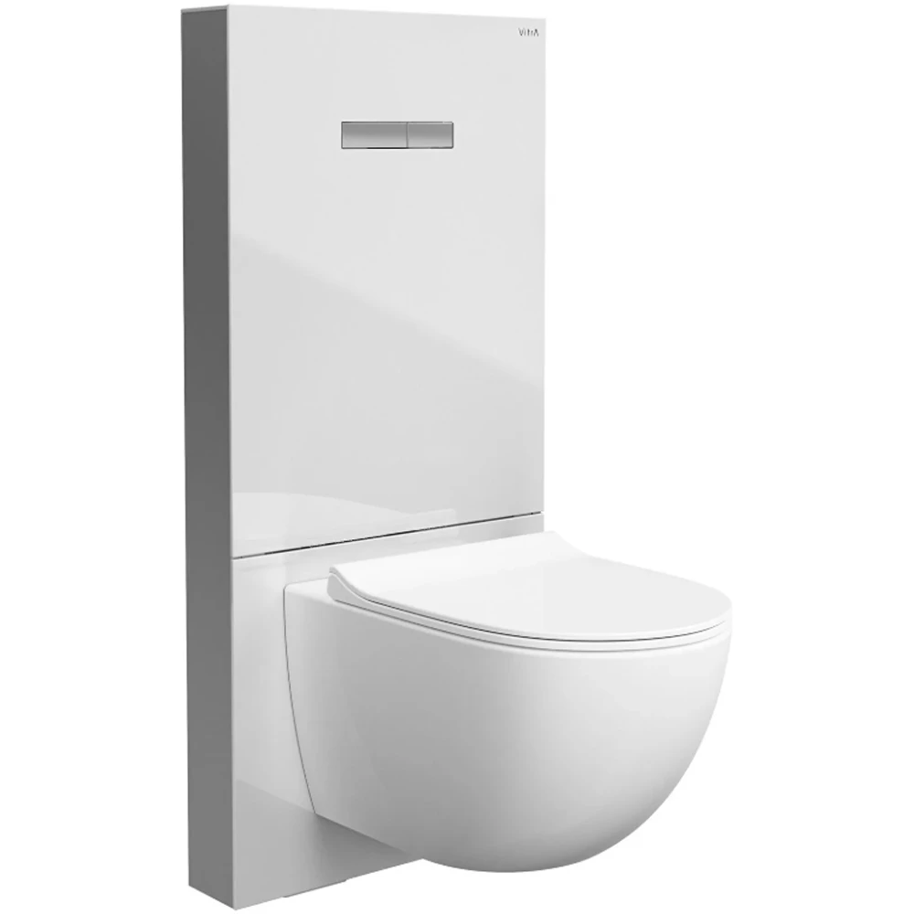 Vitra Vitrus 3-6 L Asma Klozetler İçin Duvar Önü Beyaz Cam Rezervuar - 870-5760-01 2