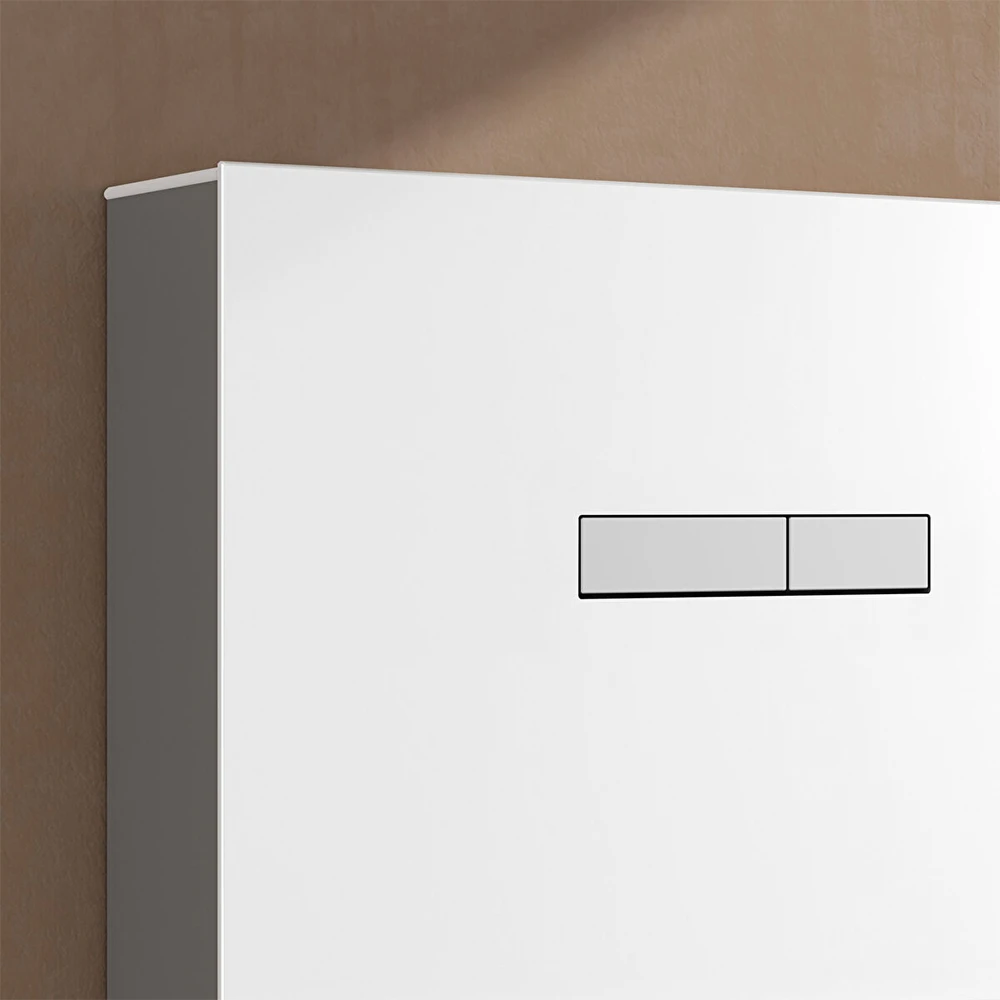 Vitra Vitrus 3-6 L Asma Klozetler İçin Duvar Önü Beyaz Cam Rezervuar - 870-5760-01 3
