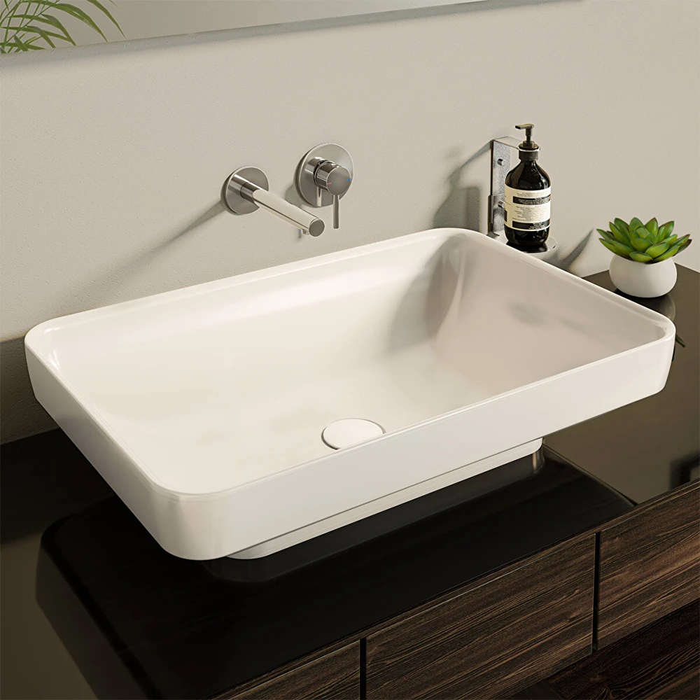 Vitra Water Jewels 60x39 Cm Dikdörtgen Çanak Lavabo 4442B403-1361 2